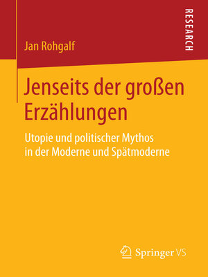 cover image of Jenseits der großen Erzählungen